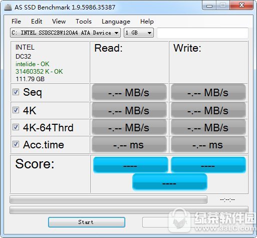 as ssd benchmark 汉化版