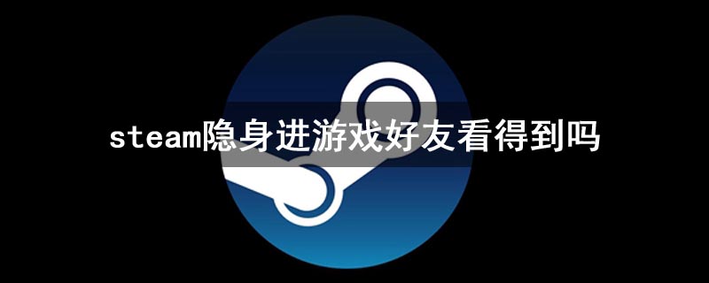 steam隐身进游戏好友看得到吗