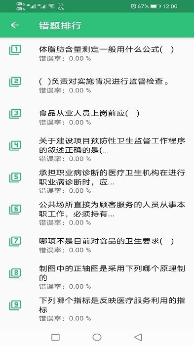 职业卫生主治医师题库软件下载