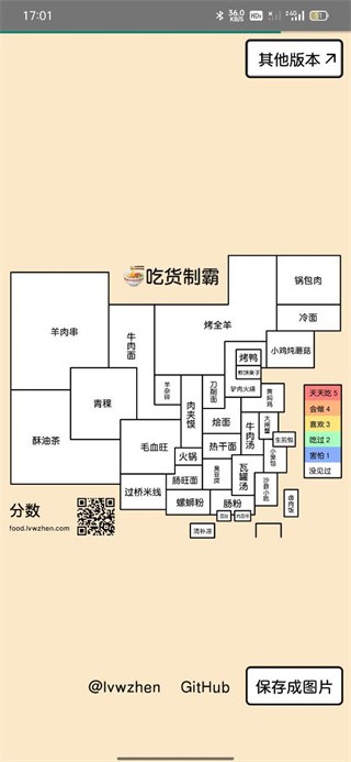 吃货制霸生成器 1