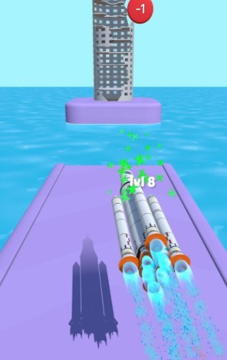 火箭破坏跑游戏 1