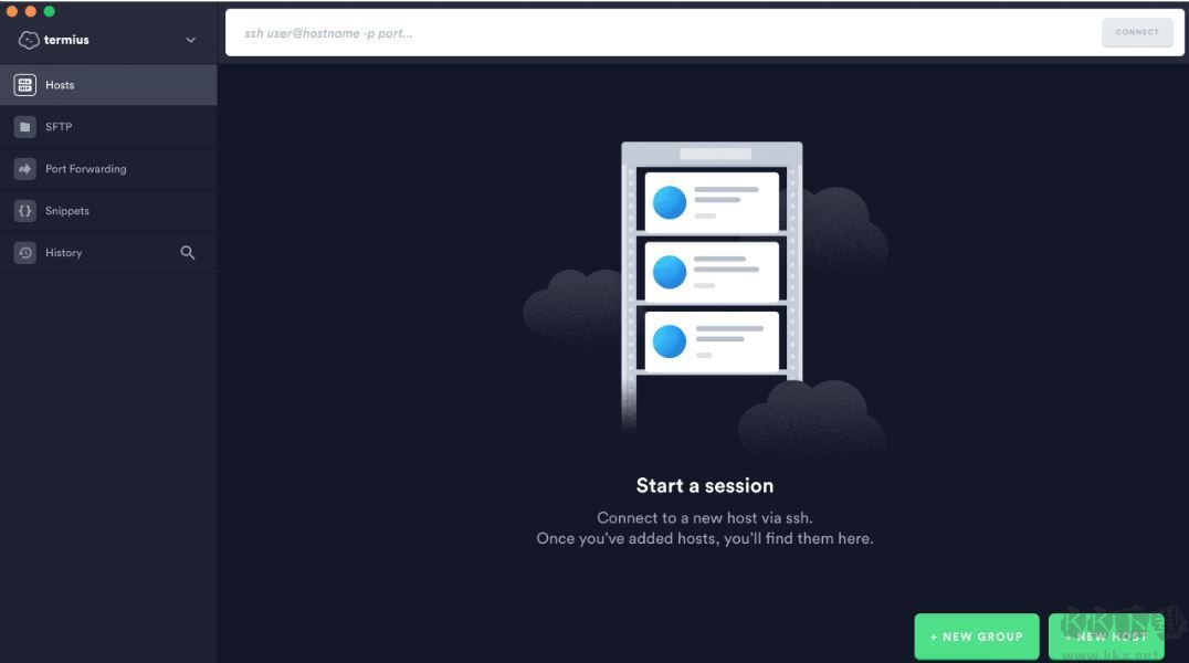 termius跨平台SHH工具