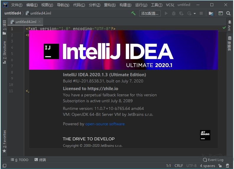 IntelliJ IDEA 2020官方正式版