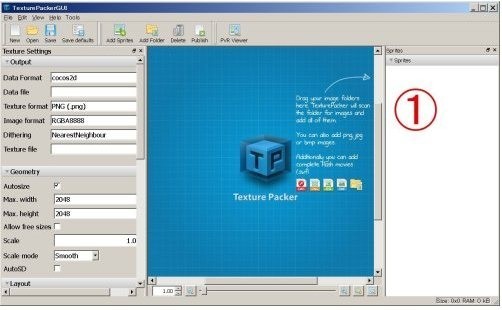 TexturePacker图片打包工具