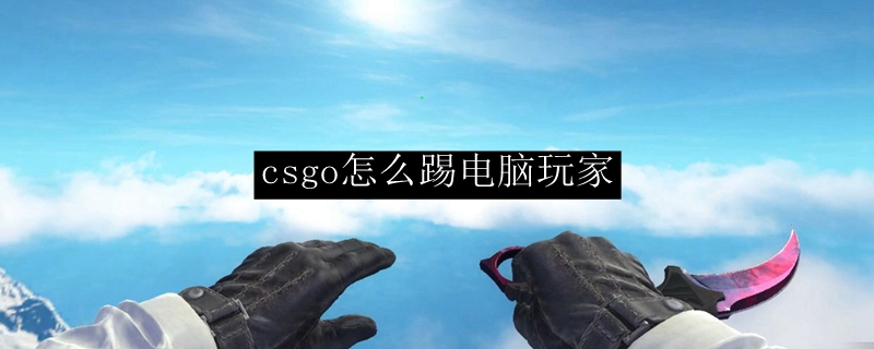 csgo怎么踢电脑玩家