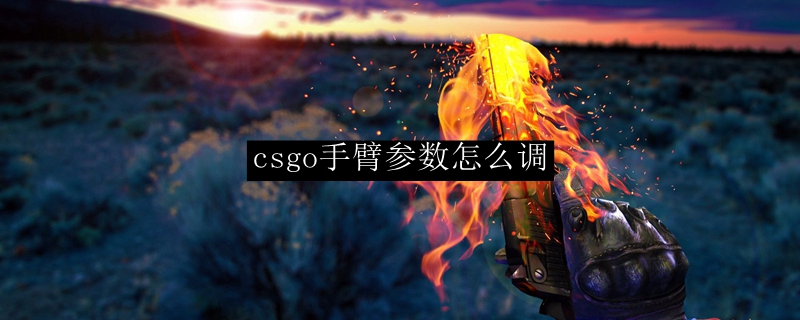 csgo手臂参数怎么调