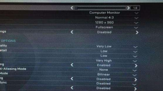 csgo分辨率设置多少好